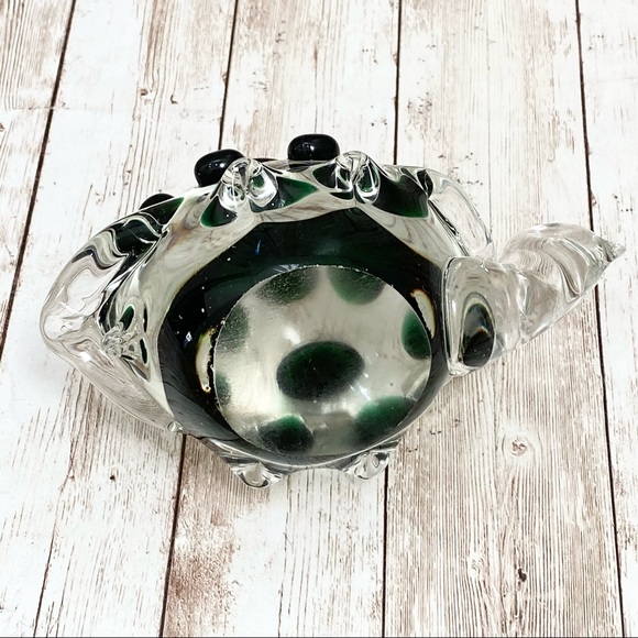 Vintage Mid Century Modern Murano Glass Tortoise Turtle Paperweight - Picture 5 of 16